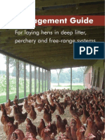 Management Guide For Laying Hens in Deep Litter, Perchery and Free-Range Systems