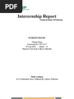 Final Intership Report NBP