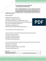 Girl Scout Gold Award Project Proposal Form