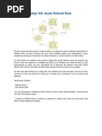 Generar Código SQL Desde Rational Rose