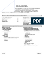 SCWI_bok
BODY OF KNOWLEDGE
Senior Certified Welding Inspector
All examinations for the AWS Senior Certified Welding Inspector are in open-book format. Candidates may bring to the 
examination site any reference materials that they feel will assist them in taking the examinations.
The SCWI examinations will consist of two open book examinations, each lasting two hours. All applicants shall 
successfully meet the SCWI requirements as contained in 6.2 of AWS B5.1, Specification for the Qualification of 
Welding Inspectors. Candidates must pass each exam part with a minimum of 72%.
Approximate subject weights for the two examination parts are as follows: