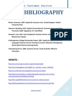 Bibliography: English For Customer Service