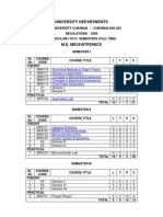 M.E. Mechatronics Syllabus