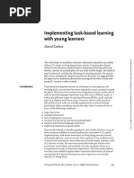 D Carless 2002 Implementing Task ) Based Learning With Young Learners PDF