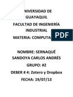 Zotero y Dropbox