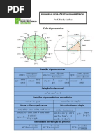 Tabela de Trigonometria PDF