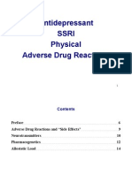 Antidepressant Physical Adverse Reactions