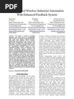 Voice Based Wireless Industrial Automation With Enhanced Feedback System