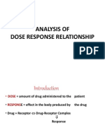 Analysis of Dose Response Relationship: by Lee Eun Jin