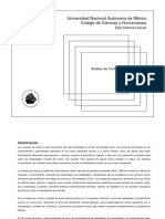 CCH-UNAM, Analisis de Textos