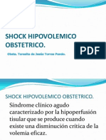 Shock Hipovolemico Obstetrico