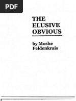 Feldenkrais - The Elusive Obvious