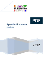 Apostila de Literatura Exercícios