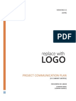 Project Communication Plan