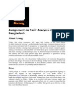 Swot Analysis of Aarong Bangladesh