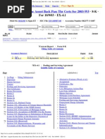 Pooling & Service Agreement - 1