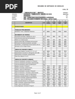 Metrado de Estructuras y Arquitectura - I.E. SIMON BOLIVAR