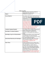 Brown Bear UDL Lesson Plan