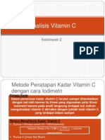 Analisis Vitamin C