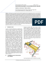 3-D Modelling AND Finite Element Analysis OF EOT Crane: Abhinay Suratkar, Vishal Shukla