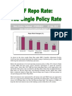 LAF Repo Rate-The Single Policy Rate-VRK100-23Jul2013