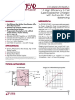 3625f-High Efficiency 2-Cell Supercap Charger