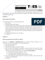 Maths Project Guidelines STD 10