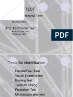 Identification of Textile Fibers