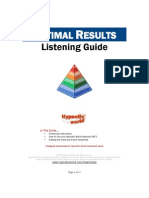 Ptimal Esults: Listening Guide