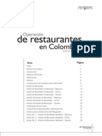 Operacion de Restaurantes en Colombia