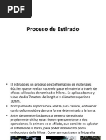 Proceso de Estirado