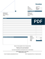 Excel Invoice Template