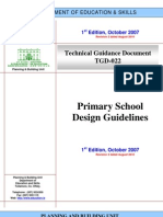 Primary School Design Guidelines: Technical Guidance Document TGD-022