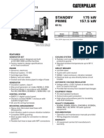 Standby 175 KW Prime 157.5 KW: Diesel Generator Sets