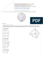 016 Radius of The Sphere Circumscribing A Regular Triangular Pyramid - Solid Geometry Review