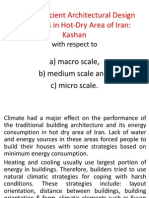 Energy Efficient Design Strategies in Hot-Dry Area