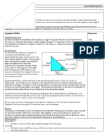 Lesson Plan Trig Angles