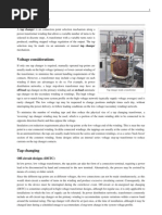 Tap Changer: Voltage Considerations