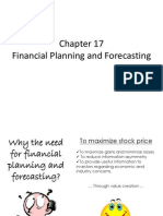 Financial Planning and Forecasting