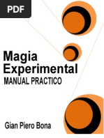 Bona, Gian Piero - Manual Practico de Magia Experimental