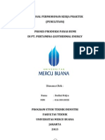 Proposal Permohonan Kerja Praktek (KP) Dipertamina Geothermal Energy.