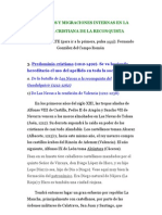 Apellidos y Migraciones Internas en La España Cristiana de La Reconquista (II Parte de Apellidos A Lo Largo De... )