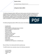 Basic Design of Metering and Regulator Station