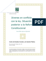 Adolescente en Conflicto Con La Ley - Despues de La Reforma