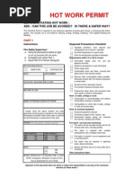 AIG Hot Work Permit Only Rev 120618