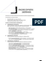 24 - Oraciones Compuestas Subordinadas PDF