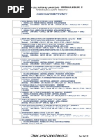 Case Law On Evidence