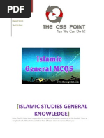 Islamic Studies General Knowledge