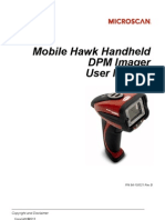 Mobile Hawk Handheld DPM Imager User Manual: P/N 84-100021 Rev B