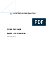 Port User Manual Bahrain